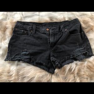Black Short Levi’s